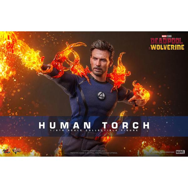 デッドプール＆ウルヴァリン ムービー・マスターピース 1/6スケールフィギュア　ヒューマン・トーチ【...