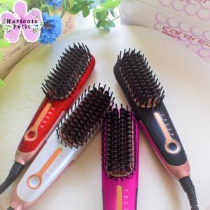 【送料無料】ケアライズ モデルC ブラシ型 ヘアアイロン　コンパクトモデル B-50