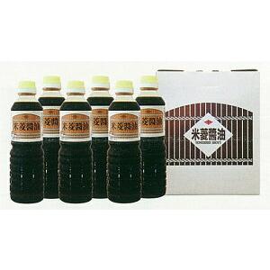 醤油 米菱醤油 500ml×6本 YF-26 内祝い 香典返し お中元 お歳暮