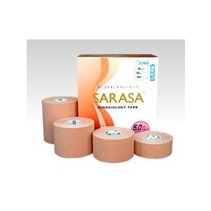 ファロス　さらさ　キネシオロジーテープ　７５mm×５m×４巻入×２０箱　ベージュ　ＳＡＲＡＳＡ