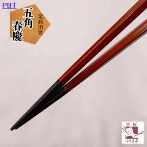 食洗機対応 箸 業務用箸 PBT 六角春慶 1膳 エコ箸 高級 料亭 割烹