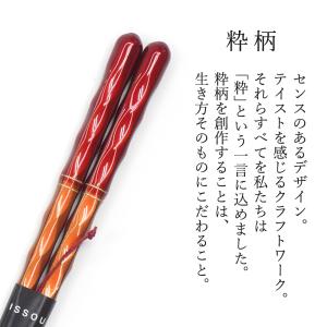 箸 一双 彩重 女性 赤 一膳 桐箱入り 送料...の詳細画像3