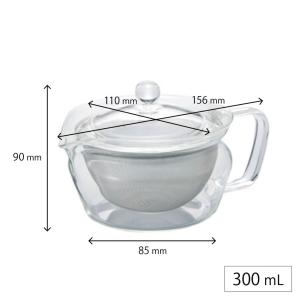 ハリオ 茶茶急須 禅 CHZ-30T お茶ポッ...の詳細画像3