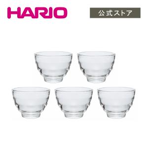 ハリオ 耐熱ガラスカップ5個セット カップも食器も 170ml レンジ・オーブンOK 食洗機対応 HARIO 公式｜hariopartscenter