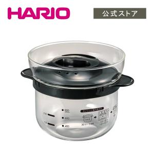 HARIO（ハリオ） 公式 土鍋 炊飯 フタがガラスのご飯釜2〜3合 GNR-200