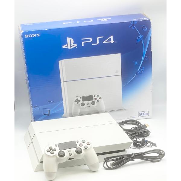 PlayStation 4 グレイシャー・ホワイト (CUH-1200AB02)【メーカー生産終了】