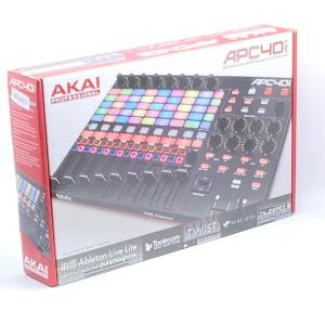 箱付 中古 完品  Akai Professional USB MIDIコントローラー Ableton Live Lite付属 APC 40 MKII｜harison