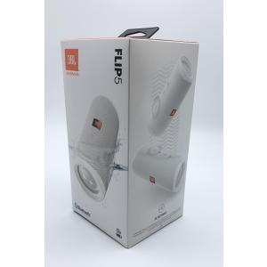 箱付 中古 完品 JBL FLIP5 Bluetoothスピーカー IPX7防水 ホワイト JBLFLIP5WHT｜harison