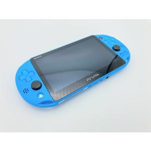 超美品】 1円〜 PS Vita 2000 アクアブルー PlayStation Vita PCH-2000 