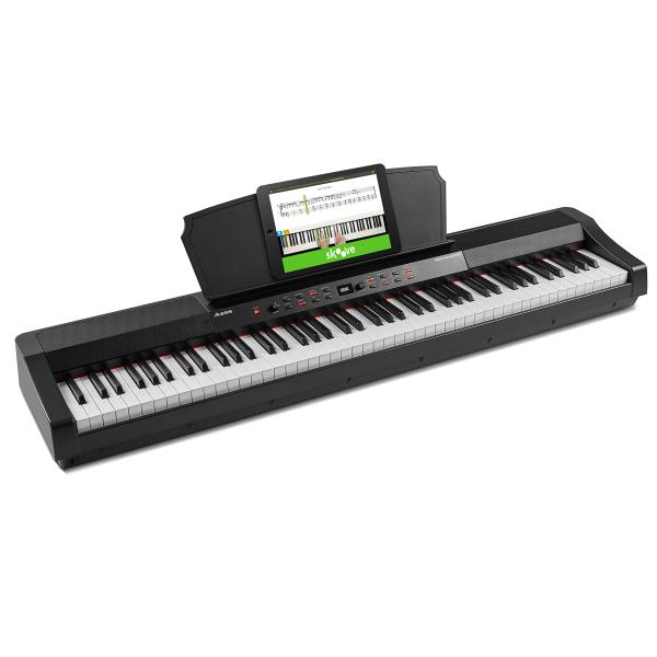 Alesis(アレシス) 電子ピアノ 88鍵盤 フルサイズ グレーデッドハンマーアクション鍵盤 30...