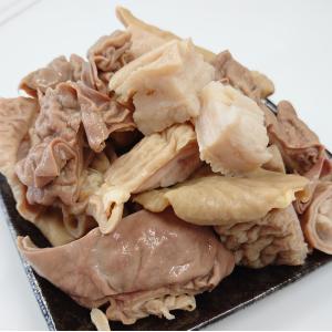 【国産】にこみ材　1ｋｇ【牛小腸・牛ギアラ・牛直腸のブレンド】　※冷凍
