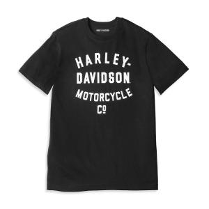 HARLEY-DAVIDSON 純正（ハーレーダビッドソン）メンズレーサー フォントモーターサイクル Co. グラフィックTシャツ_96056-22VM｜harley-life