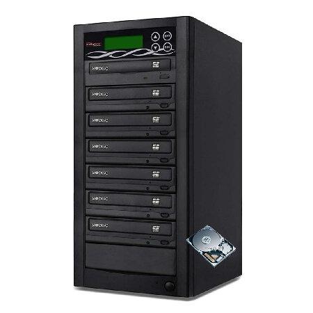 BestDuplicator Pro HDシリーズ - 6ターゲット 外付けディスク DVD/CDデ...