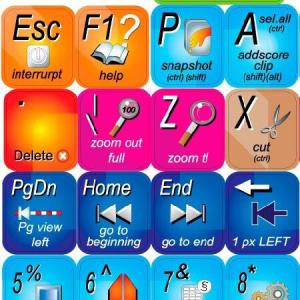 New Adobe SOUNDBOOTH Keyboard Stickers Shortcuts_並行輸入