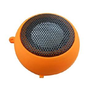 Mini Portable Hamburger Speaker Amplifier for iPod iPad Laptop iPhone Tablet PC (Orange)_並行輸入