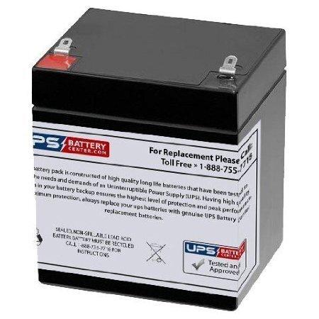 12V 5Ah Sealed Lead Acid (SLA) UB1250 PS-1250 Repl...