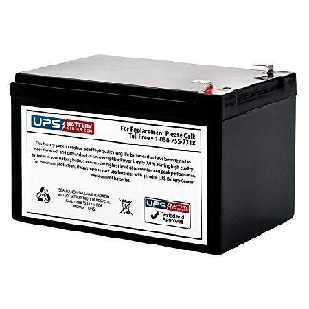 12V 12Ah F2 Sealed Lead Acid (SLA) Replacement Bat...