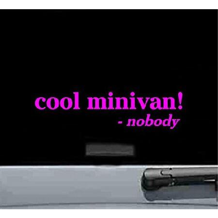 JS Artworks Cool Minivan Said Nobody Vinyl Decal S...