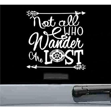 JS Artworks Not All who Wander are Lost Vinyl Deca...