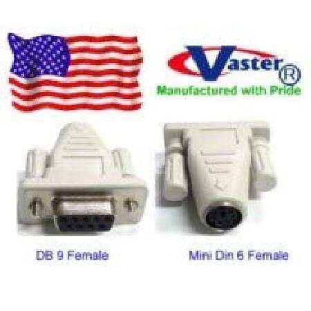 Vaster 10231 - PS/2 Mouse to Serial Computer Adapt...