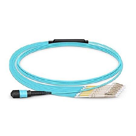 MPO to LC Fan-out Fiber OM3 Optic Patch Cord, MPO ...