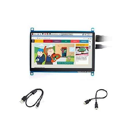 Waveshare 7インチ HDMI LCD (H) 1024x600 モニター IPS スクリー...