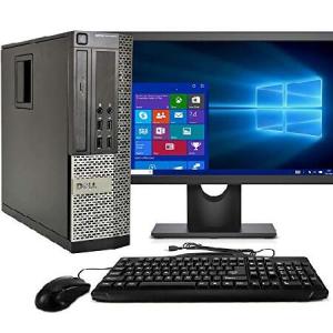 Dell Optiplex 990 SFF Computer, Intel Core i5 3.1 GHz, 8 GB RAM, 500 GB HDD, Keyboard/Mouse, WiFi, 17in LCD Monitor (Brands Vary), DVD, Windo_並行輸入