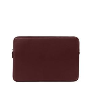 Leatherology Bordeaux 13-Inch Leather Tablet Sleeve - Full Grain Leather Case with Microsuede Lining ＆ Zip Closure - Slim Protective Cover f_並行輸入