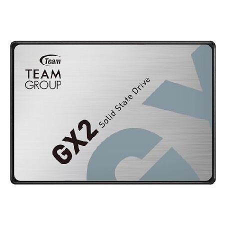 TEAMGROUP GX2 512GB 3D NAND TLC 2.5インチ SATA III 内蔵...