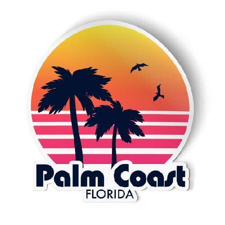 Squiddy Palm Coast Florida - Vinyl Sticker - Large...