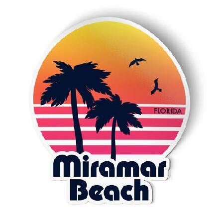 Squiddy Miramar Beach Florida - Vinyl Sticker - La...
