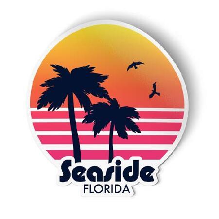 Squiddy Seaside Florida - Vinyl Sticker - Large Si...