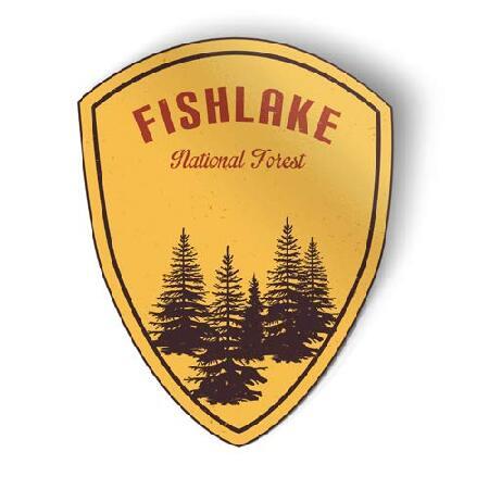 Squiddy Fishlake National Forest ハイキング キャンプ - ビニール...