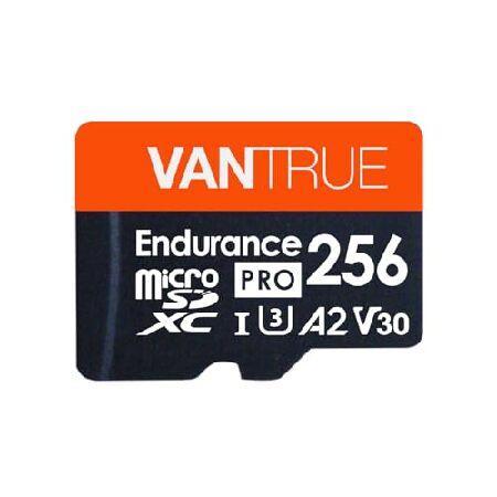 Vantrue 256GB MicroSDXC UHS-I U3 V30 Class 10 4K U...