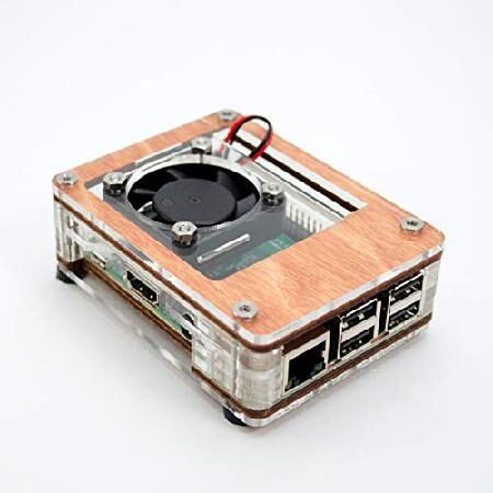 Zebra Bagel Fan Case - Raspberry Pi 4B, 3B+, 3B, 2...