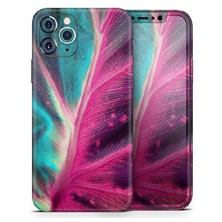 Design Skinz Neon Pink ＆ Green Leaf Protective Vin...