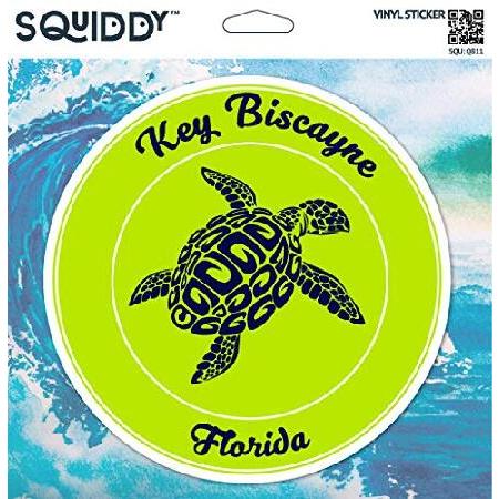 Squiddy Key Biscayne Florida Turtle Beach - Vinyl ...