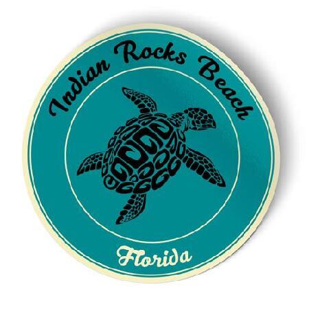 Squiddy Indian Rocks Beach Florida - ビニールステッカー - L...
