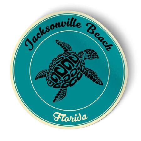 Squiddy Jacksonville Beach Florida - Vinyl Sticker...