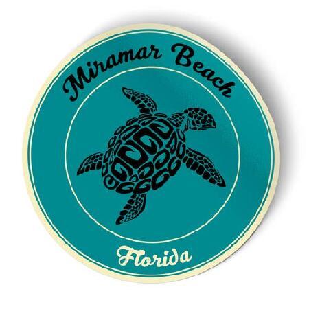 Squiddy Miramar Beach Florida - ビニールステッカーデカール 携帯電話...