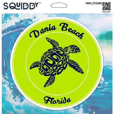 Squiddy Dania Beach Florida Turtle Beach - Vinyl S...