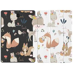 Mertak Case Compatible with Samsung Galaxy Tab S10 Ultra S9+ FE S8 Plus S7 S6 lite S5e S4 S3 A9 A8 A7 A 10.1 8.0 Woodland Animals Protective _並行輸入
