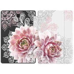 Mertak Case Compatible with Samsung Galaxy Tab S10 Ultra S9+ FE S8 Plus S7 S6 lite S5e S4 S3 A9 A8 A7 A 10.1 8.0 Succulent Flowers Protective_並行輸入