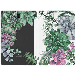 Mertak Case Compatible with Samsung Galaxy Tab S10 Ultra S9+ FE S8 Plus S7 S6 lite S5e S4 S3 A9 A8 A7 A 10.1 8.0 9.7 Succulent Plants Foldabl_並行輸入