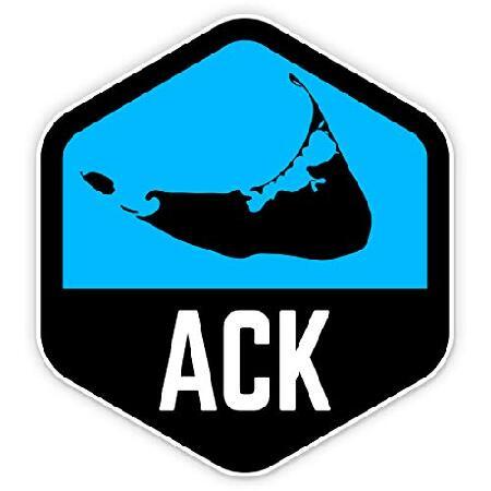 Squiddy Nantucket ACK - 車、ノートパソコン、ノートブック用ビニールステッカー...