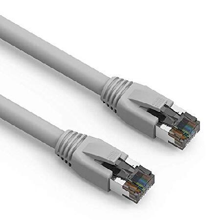 SF Cable 0.5ft Cat 8 Shielded (S/FTP) Network Ethe...