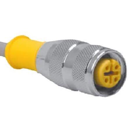 TURCK RK 12T-2 Cordset, Straight M12 Female 12 pos...
