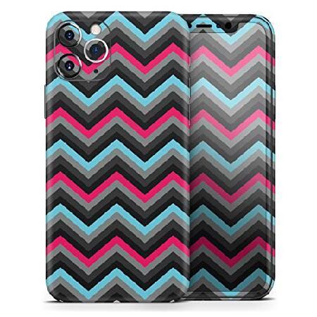 Sharp Pink ＆ Teal Chevron Pattern - DesignSkinz Pr...