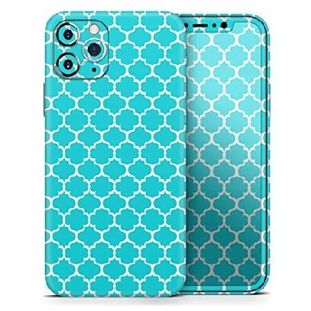 Design Skinz Teal and White Seamless Morocan Patte...