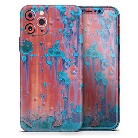 Design Skinz Hot Coral Metal with Turquoise Rust -...